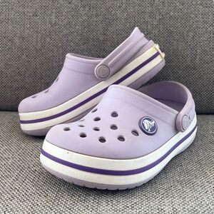 🦄 Crocs Crocband | Toddler Size 8 | Unisex Kids’ Clogs